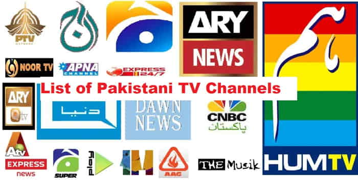 List of Pakistani TV Channels - This list also included all tv channels in pakistan, pakistan all news channel list, pakistani punjabi channel list, english news channel in pakistan, pakistan top news channel which are broadcasted by satellite.