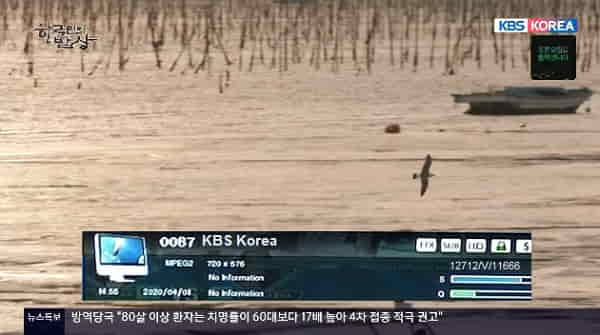 KBS Korea, YTN, KBS World free-to-air from Koreasat 5A