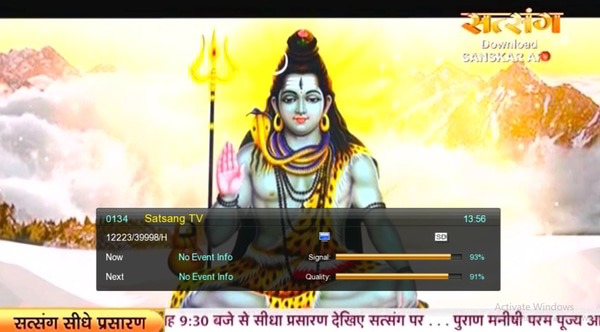 Satsang TV channel added Free-to-air on Freesat Srilanka, If you have HEVC FTA Set-Top Box then you can get it, know Satellite Frequency.