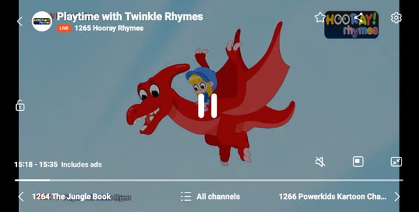 Hooray Rhymes Channel FreePlay on Samsung TV Plus