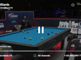 Billiard TV Channel FreePlay on Samsung TV Plus